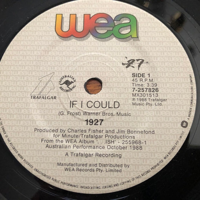 1927 – If I Could (LP, Vinyl Record Album)