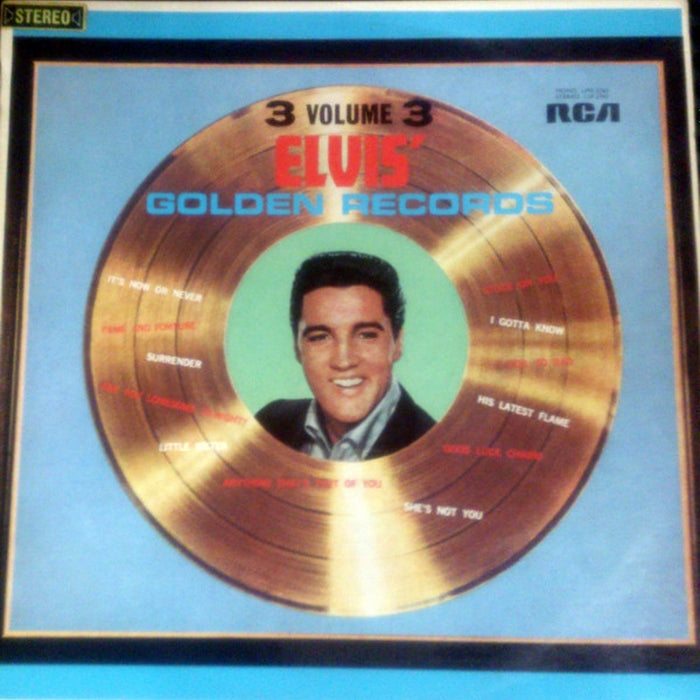 Elvis Presley – Elvis' Golden Records, Vol. 3 (LP, Vinyl Record Album)