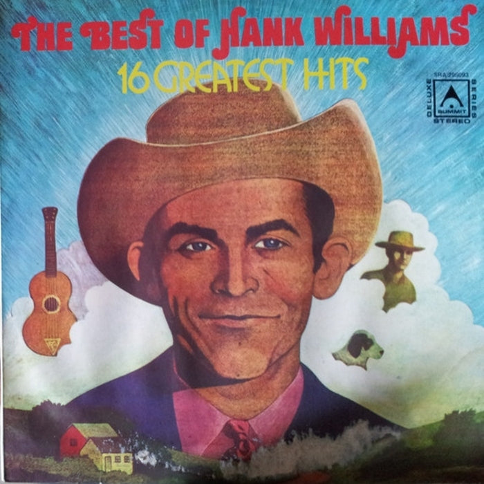 Hank Williams – The Best Of Hank Williams 16 Greatest Hits (LP, Vinyl Record Album)