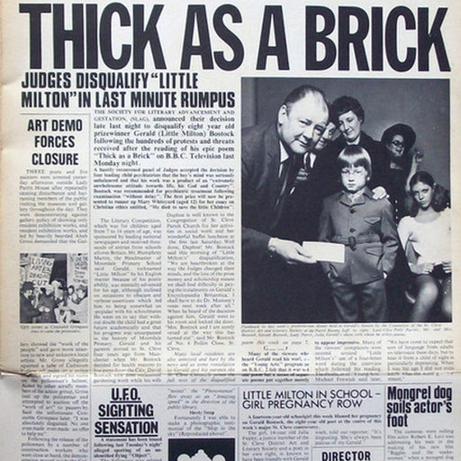 Jethro Tull – Thick As A Brick (LP, Vinyl Record Album)