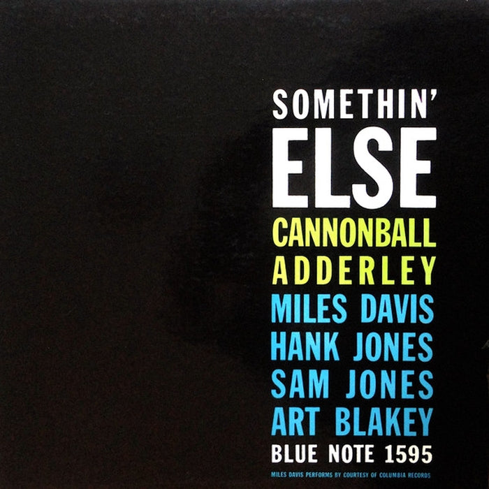 Cannonball Adderley – Somethin' Else (LP, Vinyl Record Album)