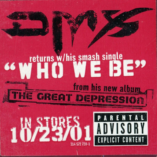 DMX – Who We Be (LP, Vinyl Record Album)