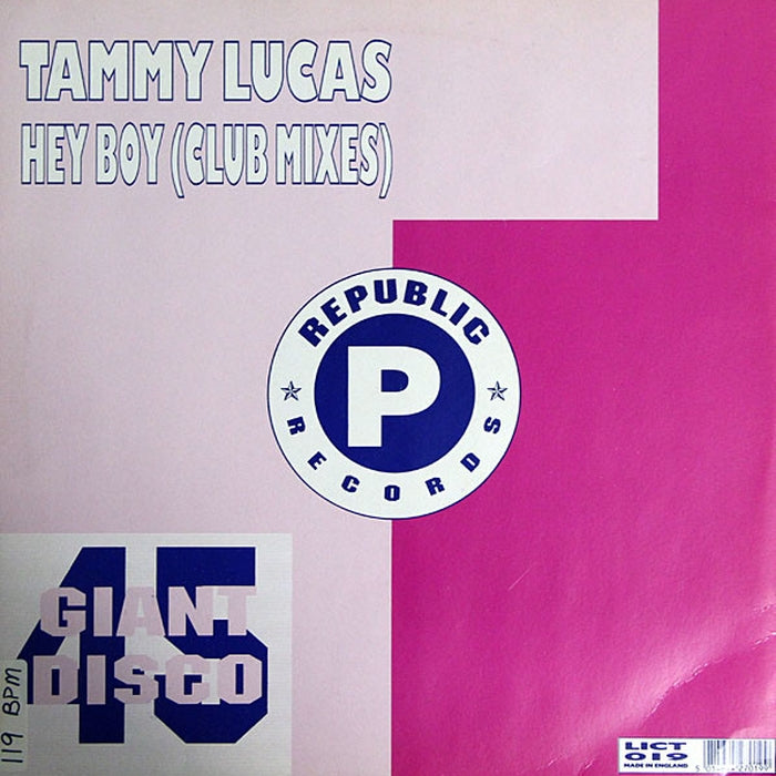 Tammy Lucas – Hey Boy (LP, Vinyl Record Album)