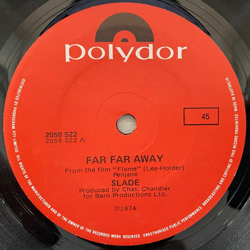 Slade – Far Far Away (LP, Vinyl Record Album)