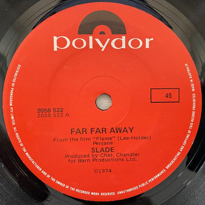 Slade – Far Far Away (LP, Vinyl Record Album)