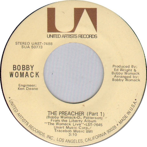 Bobby Womack – The Preacher (LP, Vinyl Record Album)