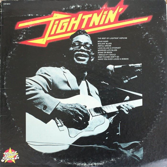 Lightnin' Hopkins – The Best Of Lightnin' Hopkins (LP, Vinyl Record Album)