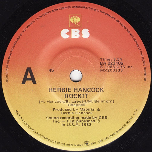 Herbie Hancock – Rockit (LP, Vinyl Record Album)