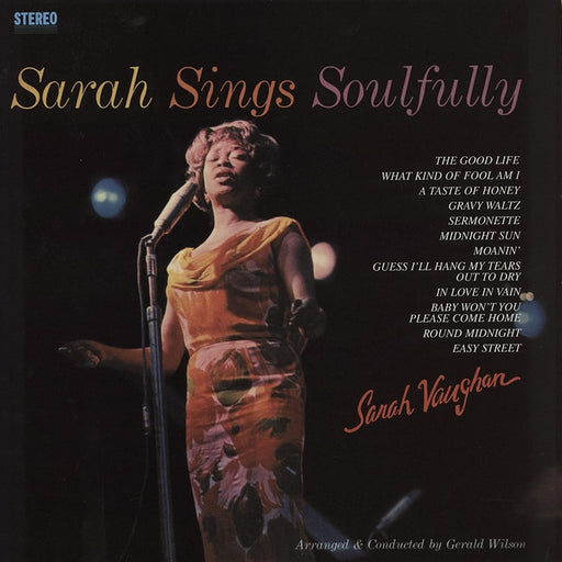 Sarah Vaughan – Sarah Sings Soulfully (LP, Vinyl Record Album)