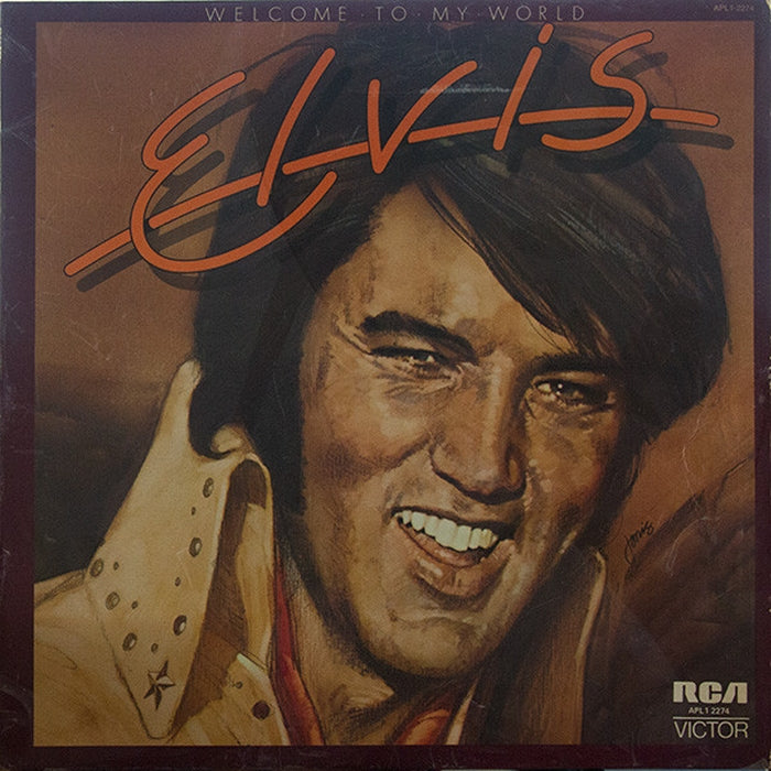 Elvis Presley – Welcome To My World (LP, Vinyl Record Album)