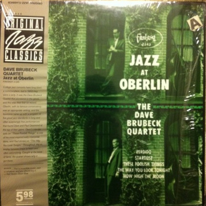 The Dave Brubeck Quartet – Jazz At Oberlin (LP, Vinyl Record Album)