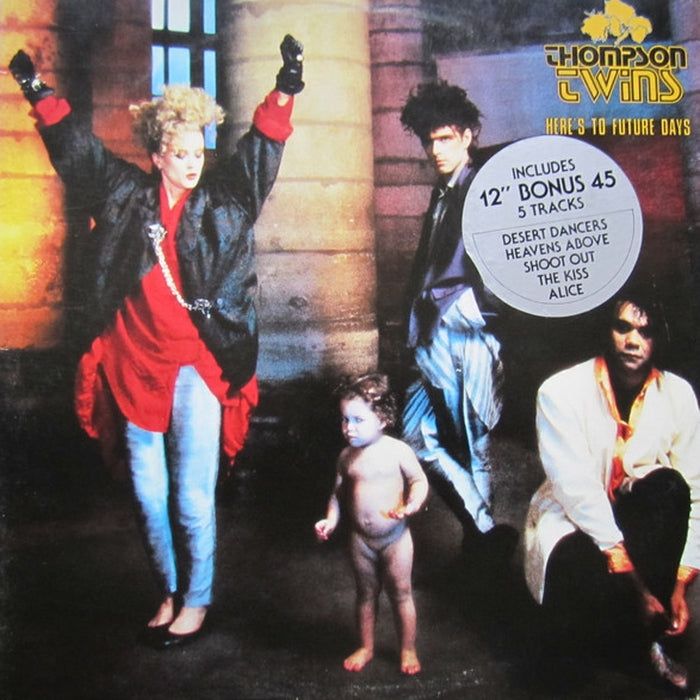 Thompson Twins – Here's To Future Days (LP, Vinyl Record Album)