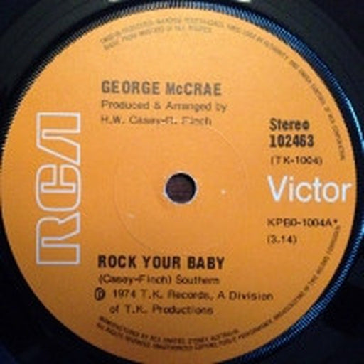 George McCrae – Rock Your Baby (LP, Vinyl Record Album)