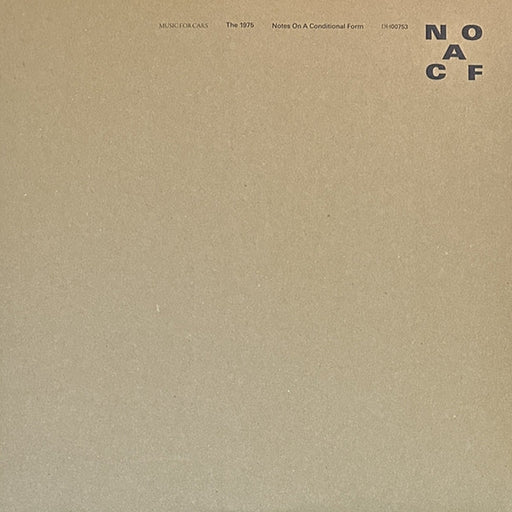 The 1975 – Notes On A Conditional Form (LP, Vinyl Record Album)