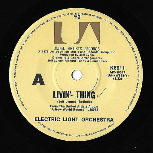 Electric Light Orchestra – Livin' Thing (LP, Vinyl Record Album)