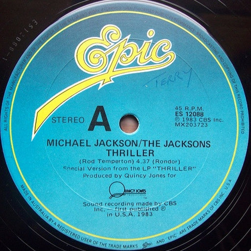 Michael Jackson, The Jacksons – Thriller (Special Version) (LP, Vinyl Record Album)