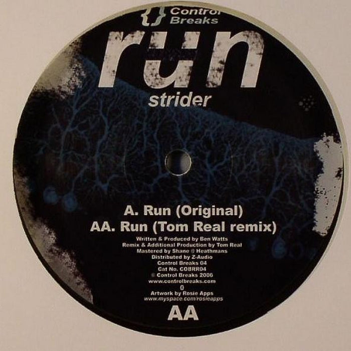 Strider – Run (LP, Vinyl Record Album)