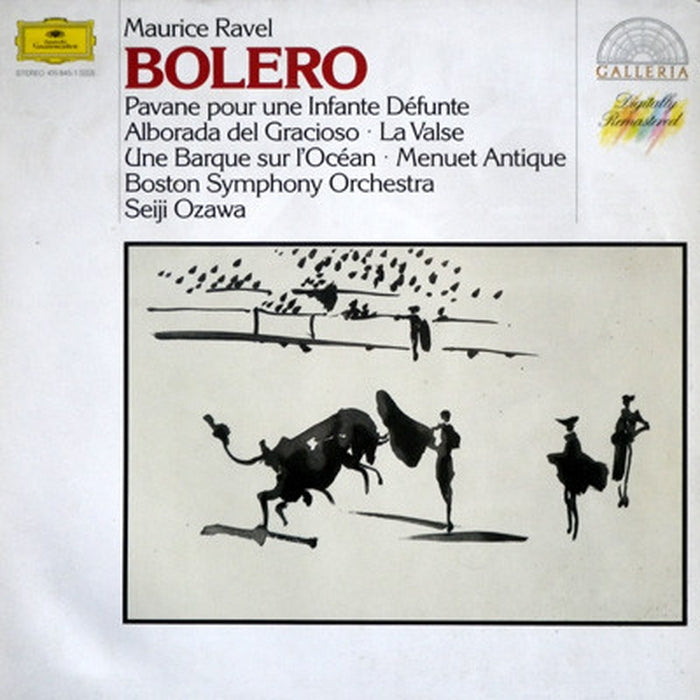 Maurice Ravel, Boston Symphony Orchestra, Seiji Ozawa – Bolero - Pavane Pour Une Infante Défunte - Alborada Del Gracioso - La Valse - Une Barque Sur L'Océan - Menuet Antique (LP, Vinyl Record Album)