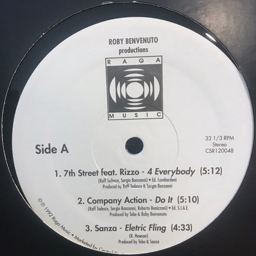 7th Street, Company Action, Sanza, Angy DJ System, De Bello Gallico – Untitled (LP, Vinyl Record Album)