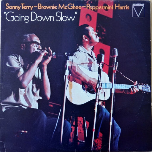 Sonny Terry, Brownie McGhee, Peppermint Harris – Going Down Slow (LP, Vinyl Record Album)