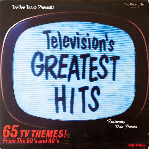 Various – Television's Greatest Hits (65 TV Themes! From The 50's And The 60's) (LP, Vinyl Record Album)