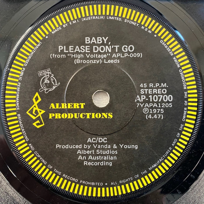 AC/DC – Baby, Please Don't Go (LP, Vinyl Record Album)