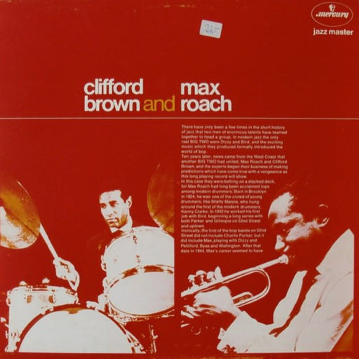 Clifford Brown And Max Roach – Clifford Brown And Max Roach (LP, Vinyl Record Album)