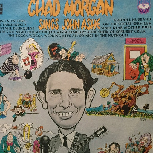 Chad Morgan – Sings John Ashe (LP, Vinyl Record Album)