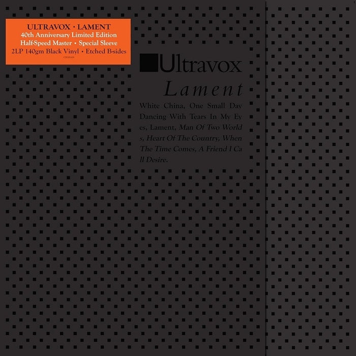 Ultravox – Lament (2xLP) (LP, Vinyl Record Album)