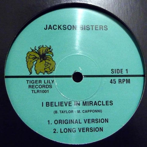 Jackson Sisters – I Believe In Miracles (LP, Vinyl Record Album)