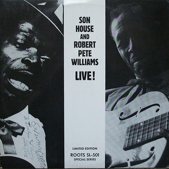 Son House, Robert Pete Williams – Live! (LP, Vinyl Record Album)