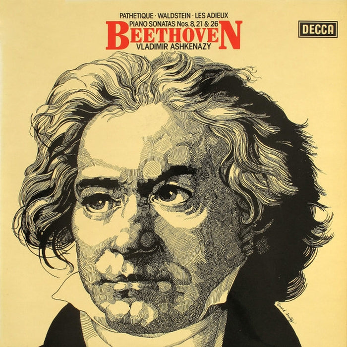 Ludwig van Beethoven, Vladimir Ashkenazy – Pathetique, Waldstein, Les Adieux Piano Sonatas No. 8, 21, 26 (LP, Vinyl Record Album)