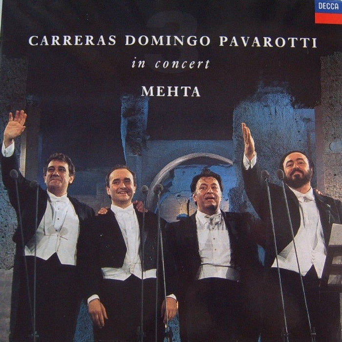 José Carreras, Placido Domingo, Luciano Pavarotti, Zubin Mehta – In Concert (LP, Vinyl Record Album)