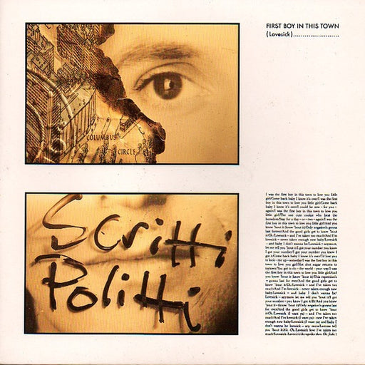 Scritti Politti – First Boy In This Town (Lovesick) (LP, Vinyl Record Album)