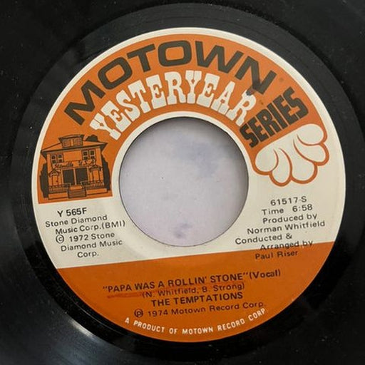 The Temptations – Papa Was A Rollin' Stone (Vocal) / Plastic Man (LP, Vinyl Record Album)