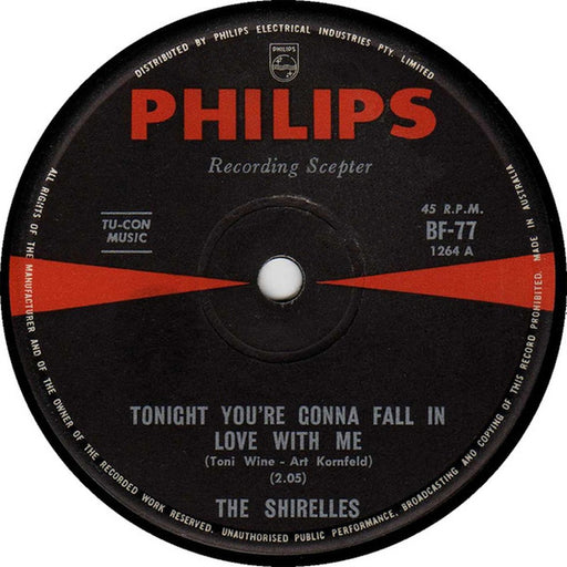 The Shirelles – Tonight You're Gonna Fall In Love With Me (LP, Vinyl Record Album)