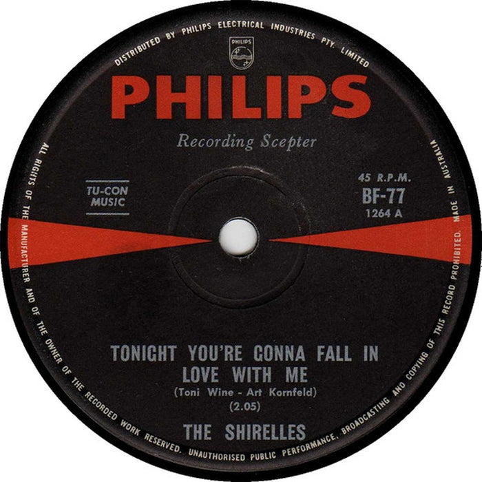 The Shirelles – Tonight You're Gonna Fall In Love With Me (LP, Vinyl Record Album)