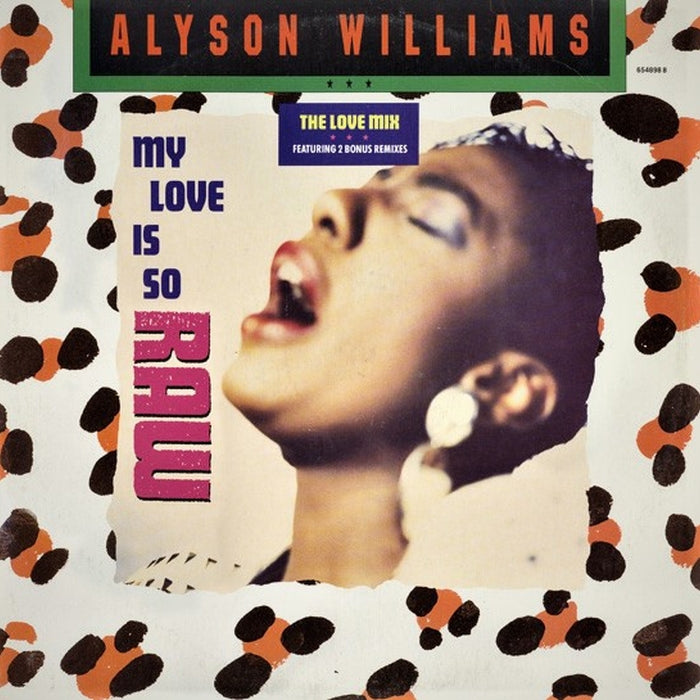 Alyson Williams – My Love Is So Raw (LP, Vinyl Record Album)