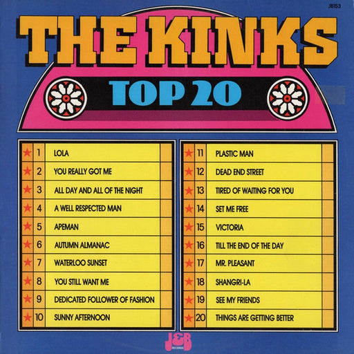 The Kinks – Top 20 (LP, Vinyl Record Album)