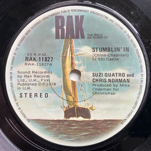 Suzi Quatro, Chris Norman – Stumblin' In (LP, Vinyl Record Album)