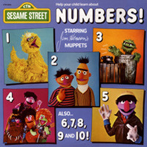 Sesame Street – Numbers! (LP, Vinyl Record Album)