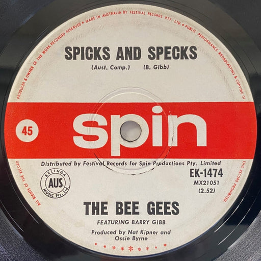 Bee Gees – Spicks And Specks (LP, Vinyl Record Album)