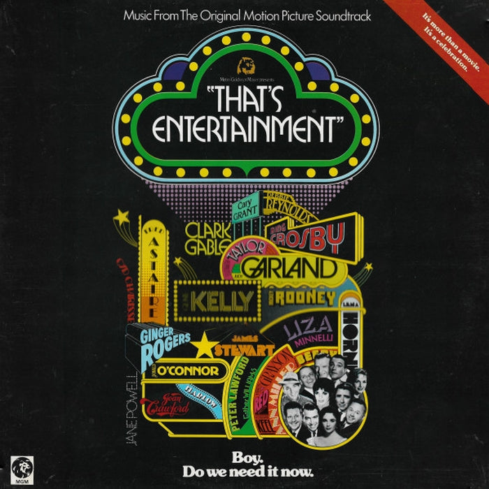 Various – Music From The Original Motion Picture Soundtrack - That's Entertainment (LP, Vinyl Record Album)