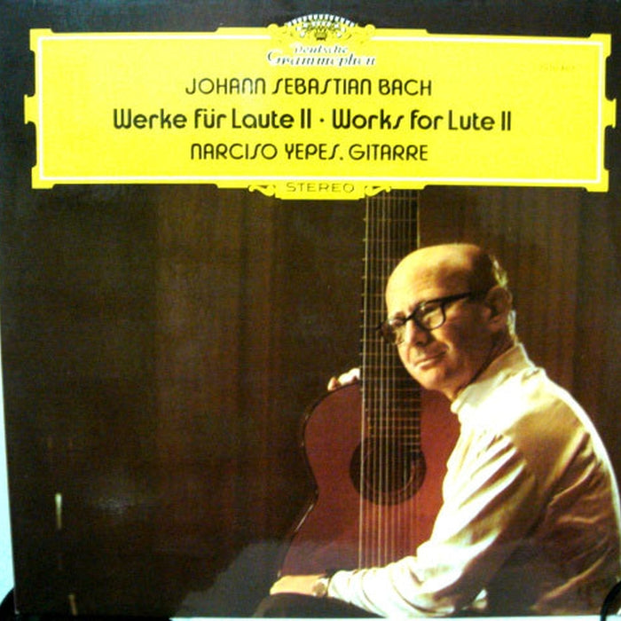 Johann Sebastian Bach, Narciso Yepes – Werke Für Laute II (LP, Vinyl Record Album)