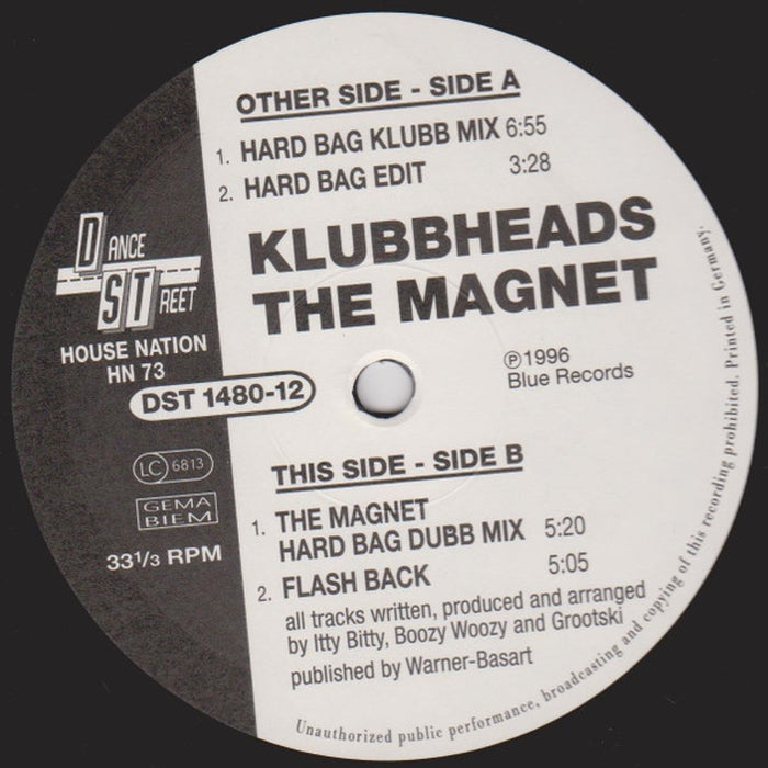 Klubbheads – The Magnet (LP, Vinyl Record Album)