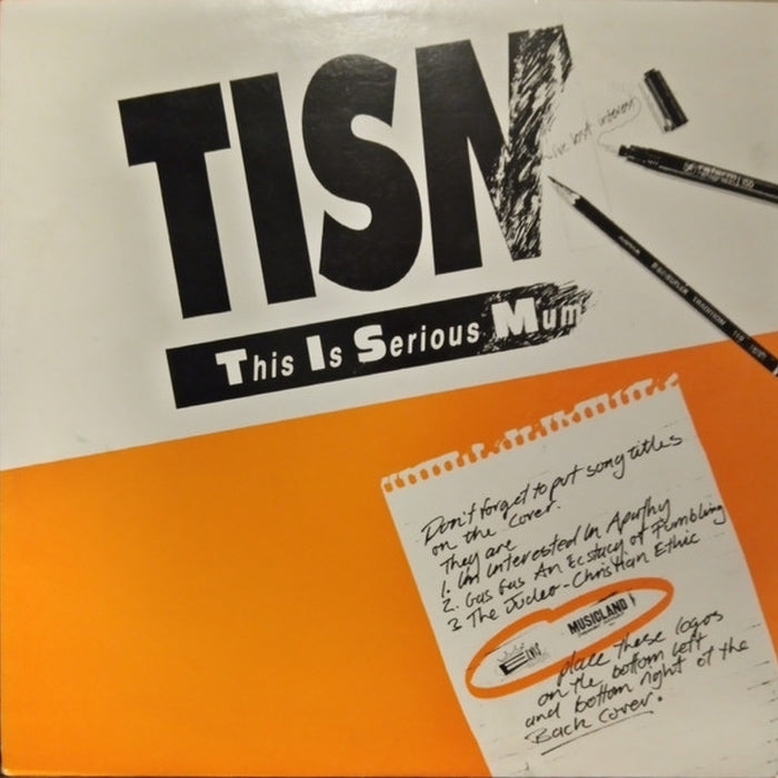 TISM – I'm Interested In Apathy (LP, Vinyl Record Album)