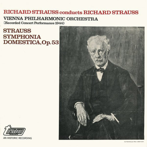 Richard Strauss, Wiener Philharmoniker – Richard Strauss Conducts Richard Strauss (Symphonia Domestica, Op. 53) (LP, Vinyl Record Album)