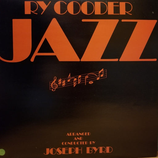 Ry Cooder – Jazz (LP, Vinyl Record Album)