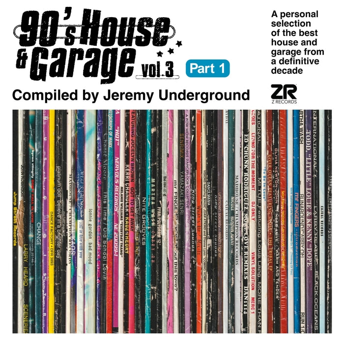 Jeremy 'Underground Paris' – 90's House & Garage Vol.3 (Part 1) (2xLP) (LP, Vinyl Record Album)