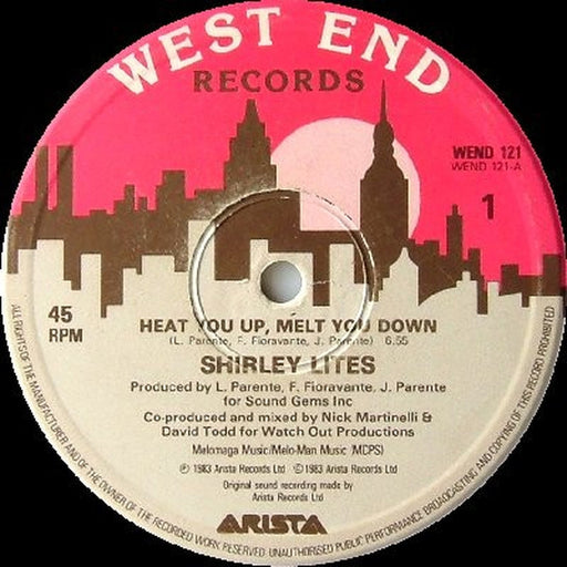 Shirley Lites – Heat You Up (Melt You Down) (LP, Vinyl Record Album)